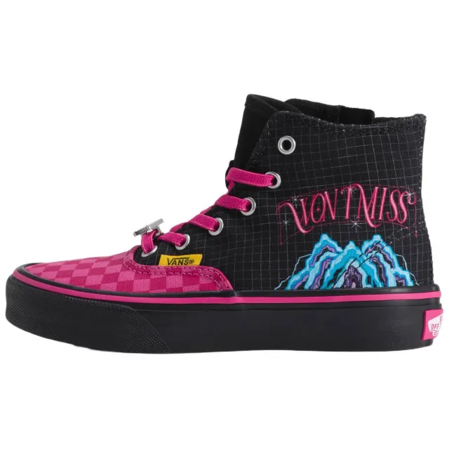 Vans Authentic Hi 2.0 Zip Kpop Demon Hunters sneakers zwart, foto 2