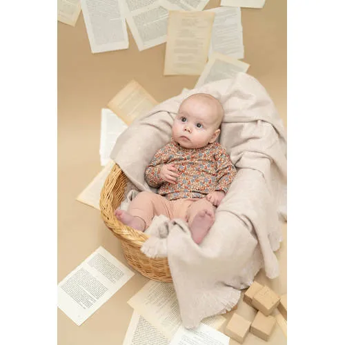 A Tiny Story longsleeve met peter pan-kraag beige, foto 4