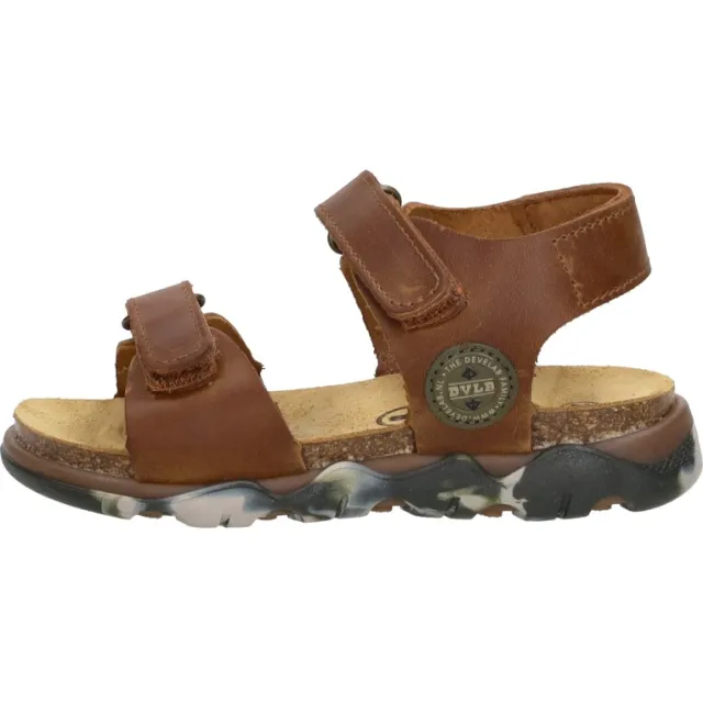 Develab jongens sandalen cognac, foto 2