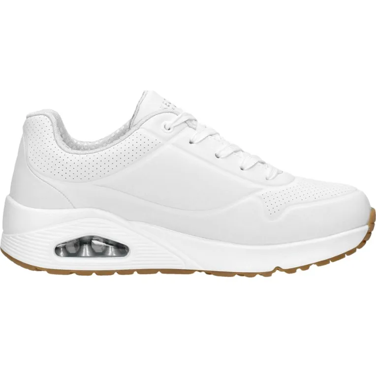 Skechers Uno Stand On Air lage sneakers wit
