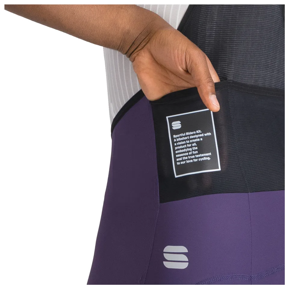 Sportful SRK Bibshort fietsbroek purper, foto 4