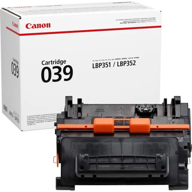 Canon 039, Zwart tonercartridge
