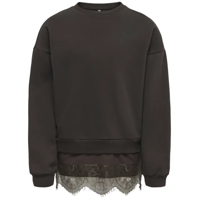 Only KIDS ONLY GIRL sweater - donkerbruin