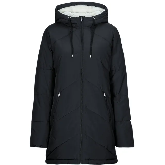 Roxy Better Weather lange jas zwart/grijs