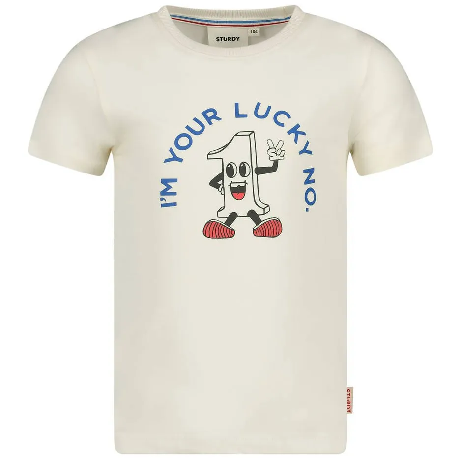 Sturdy Run the Day T-shirt ecru, foto 2