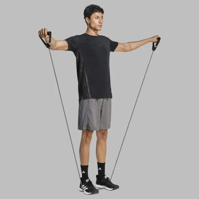 Adidas Performance Senior sportshort grijs