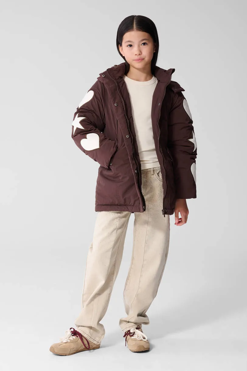 Shoeby winterparka donkerbruin, foto 6