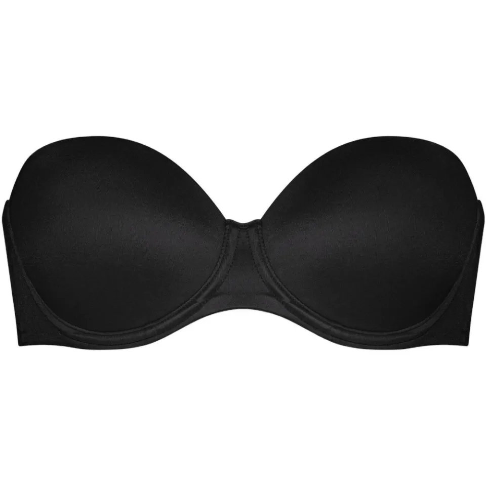 Mey Joan strapless T-shirt-bh met beugel zwart, foto 2
