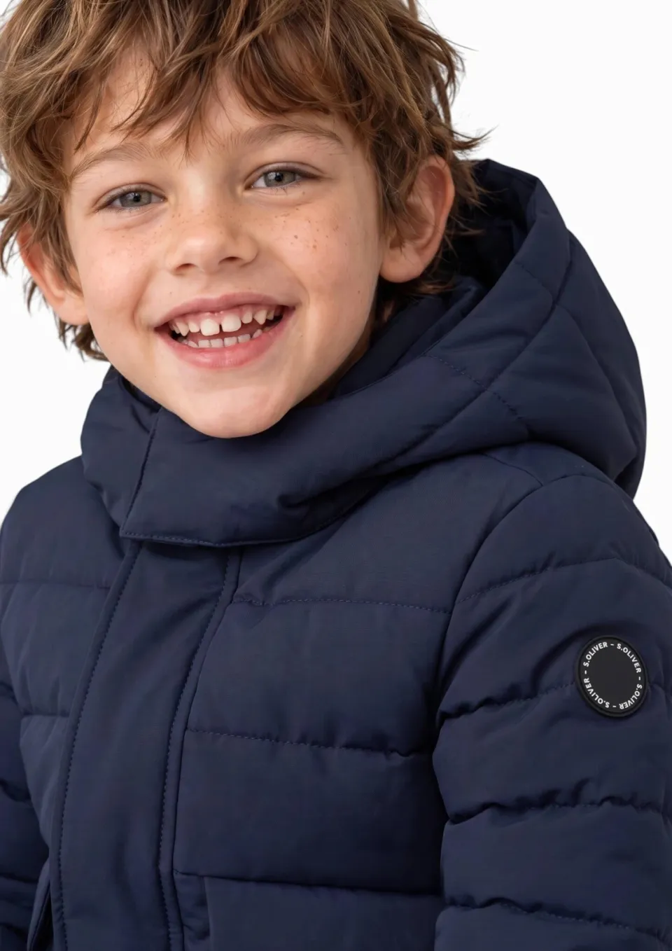 S.Oliver pufferjas donkerblauw, foto 5
