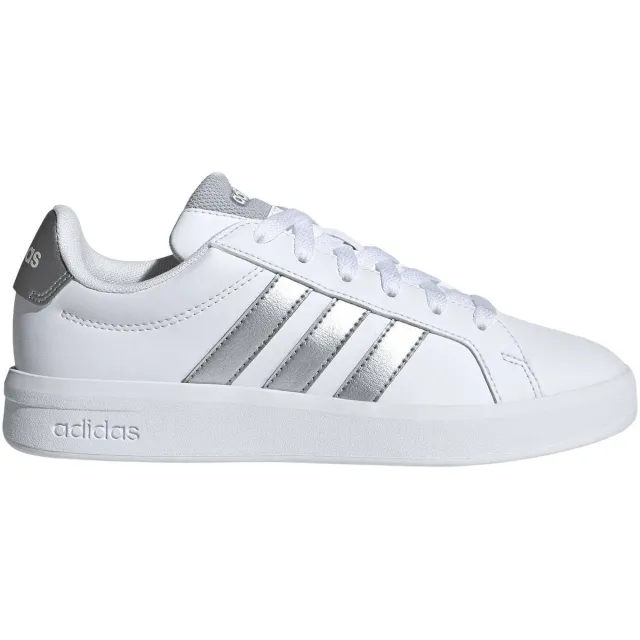 Adidas Grand Court 3.0 sneakers wit Wit/zilvergrijs