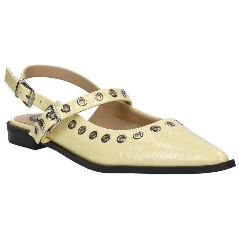 Sub55 slingback geel