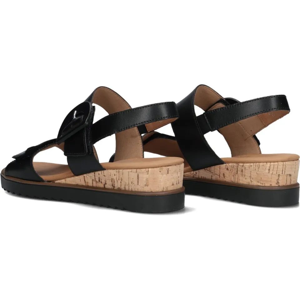 Gabor Sandalen 752 Zwart, foto 4