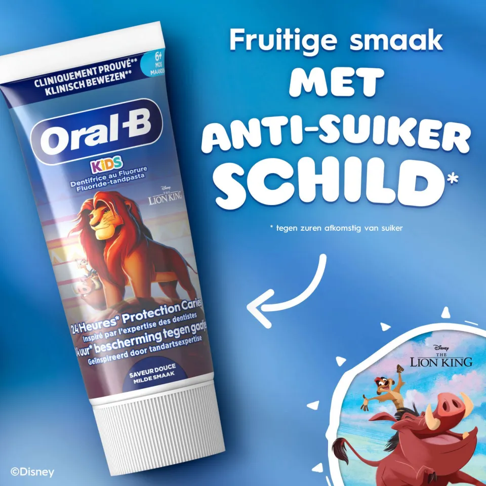 Oral-B Kids Lion King tandpasta, foto 7