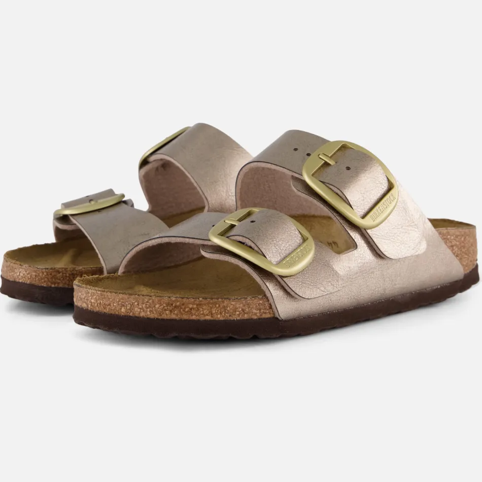 Birkenstock Arizona Big Buckle slipper taupe, foto 3