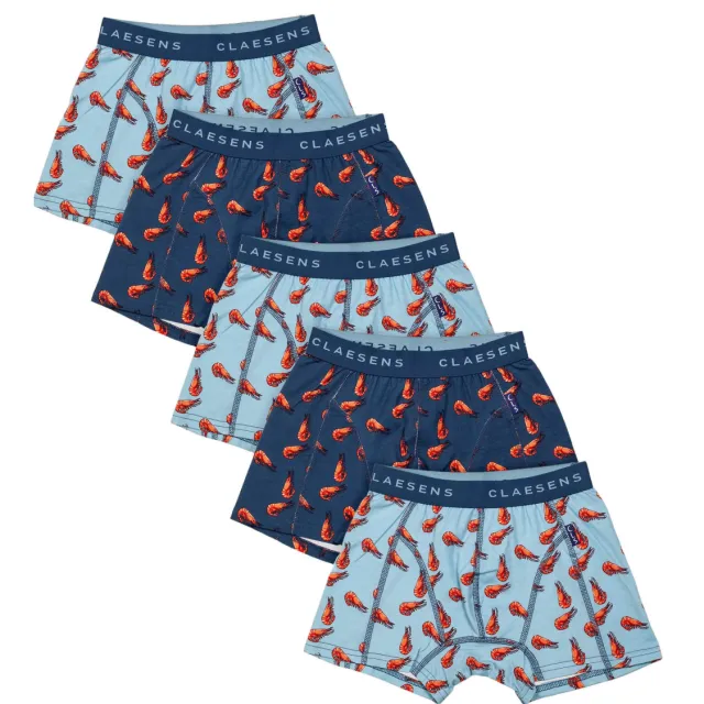 Claesen's Shrimp boxershort blauw