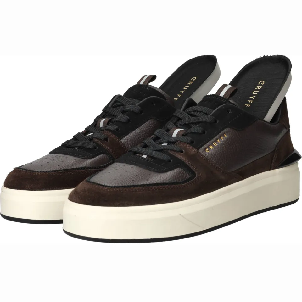 Cruyff Surefire Tennis sneaker donkerbruin, foto 5