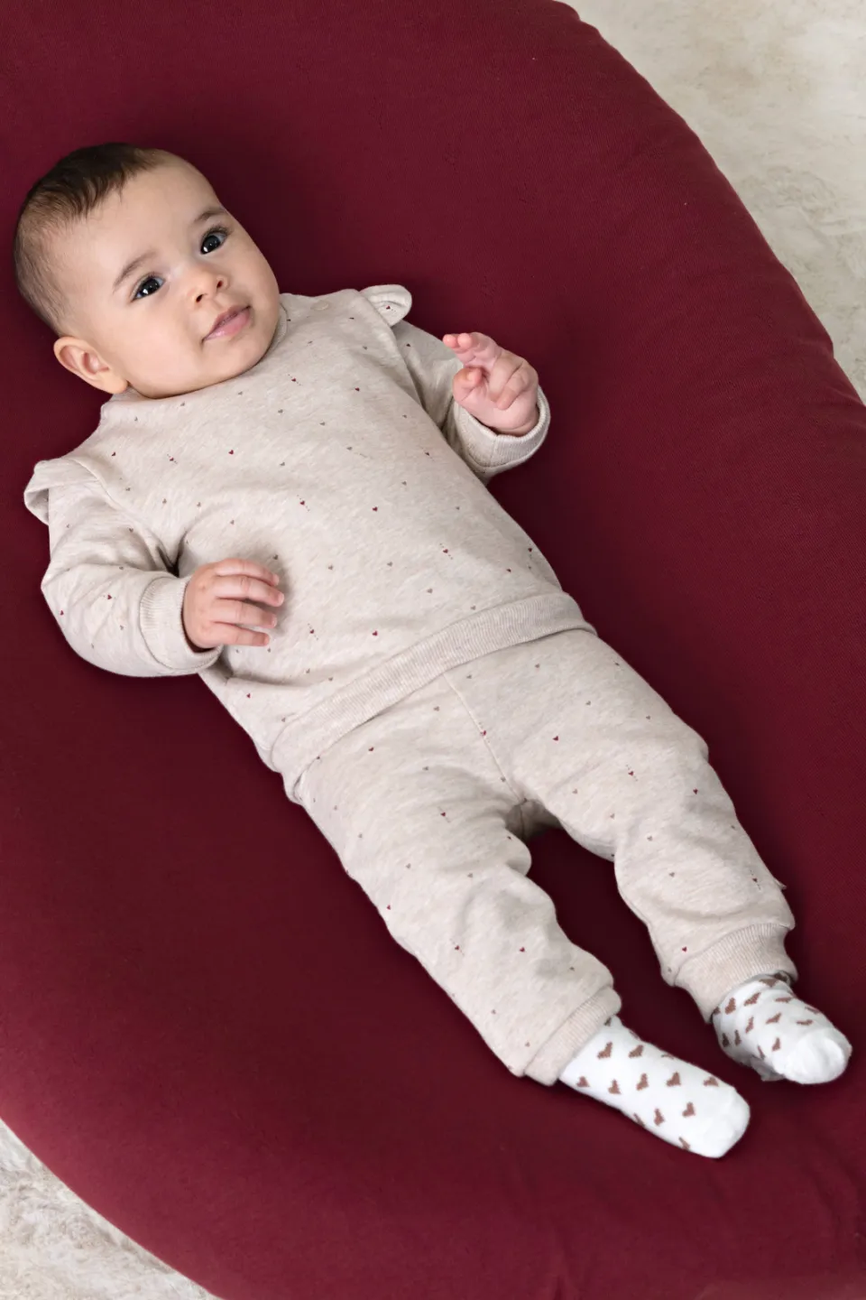 Feetje My Little Love joggingbroek taupe, foto 7