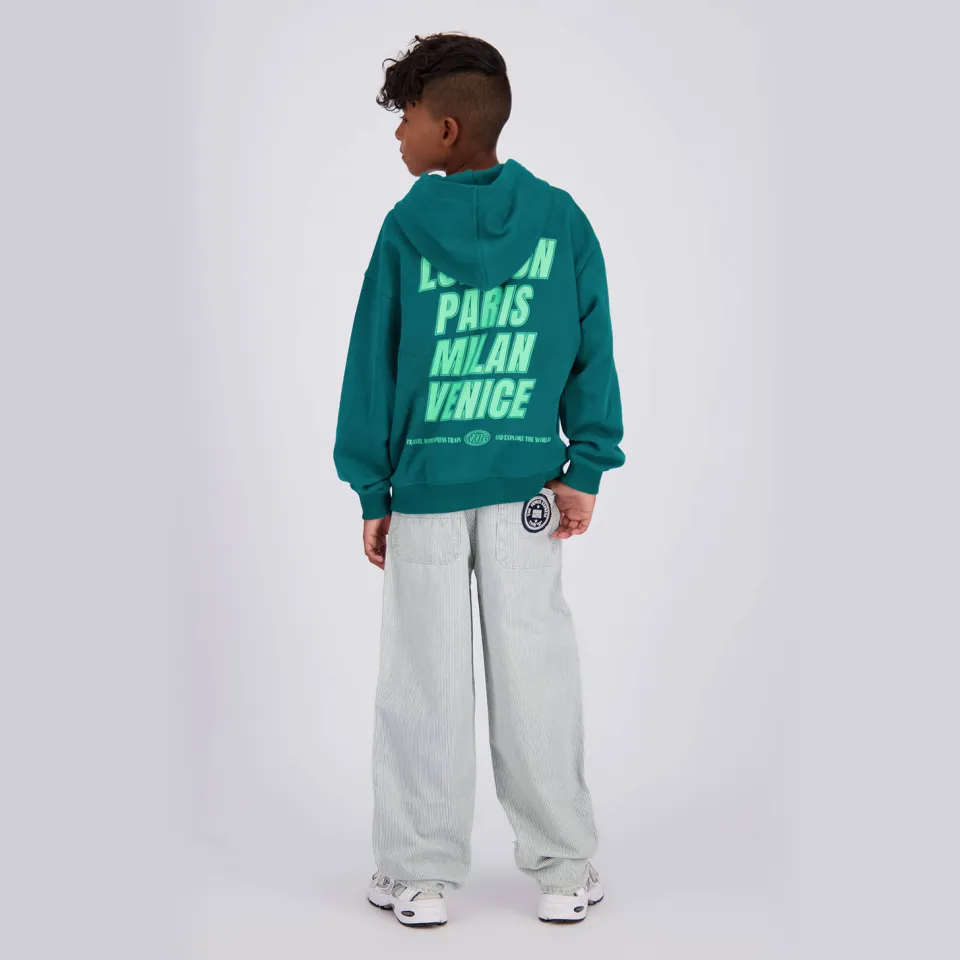 Vingino hoodie met logo - groen, foto 5