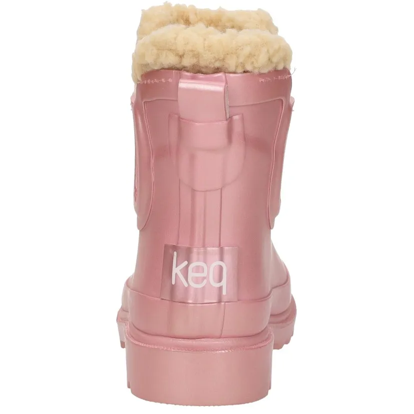 Keq Chelsea Rainboots Fur regenlaarzen roze, foto 4