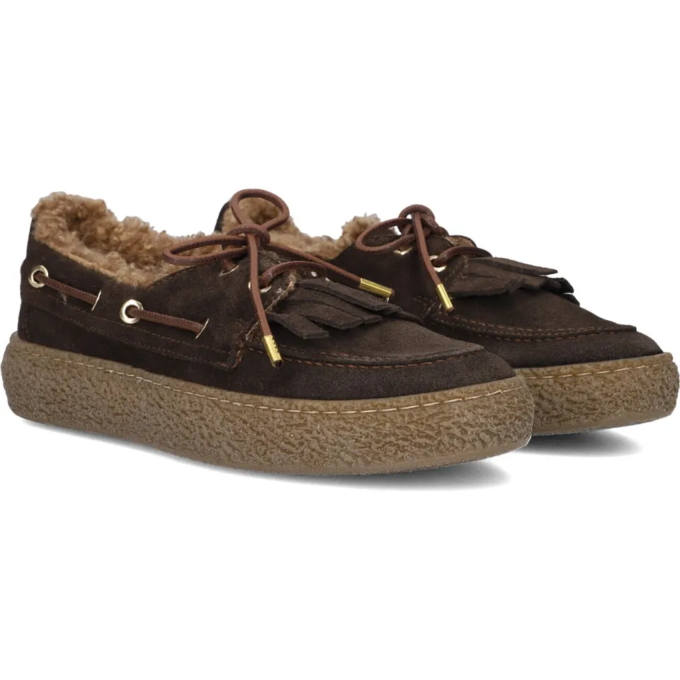Stefano Lauran Veterschoenen Coco Bruin, foto 2