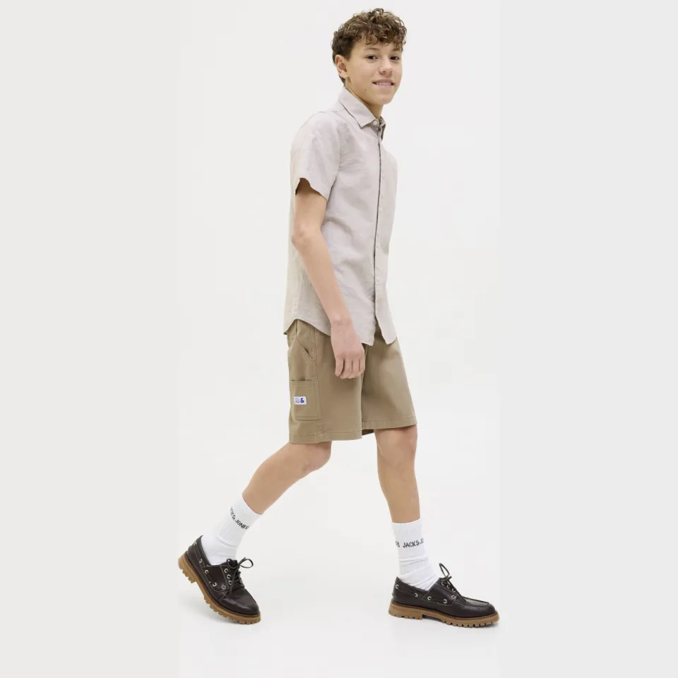 Jack & Jones Tony korte broek lichtbruin, foto 4