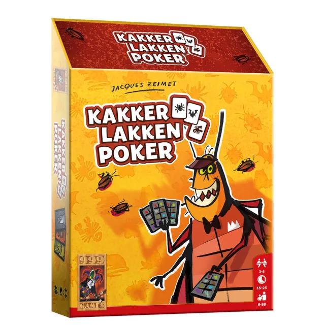 999 Games Kakkerlakkenpoker kaartspel, foto 2