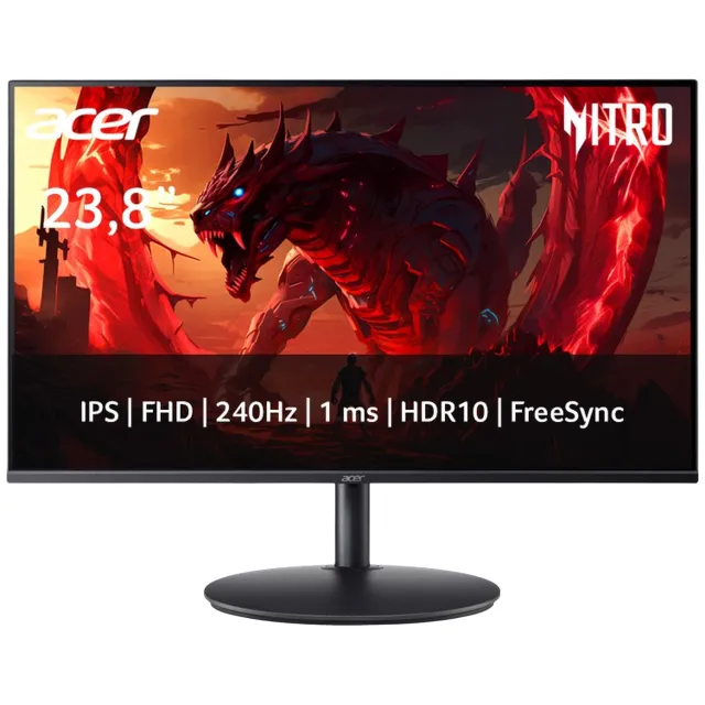 Acer Nitro Xf240yw3biiph - 23.8 Inch Full Hd 1920 X 1080 Ips (in-plane Switching)