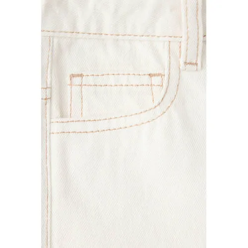 Mango Kids regular fit jeans - ecru, foto 4