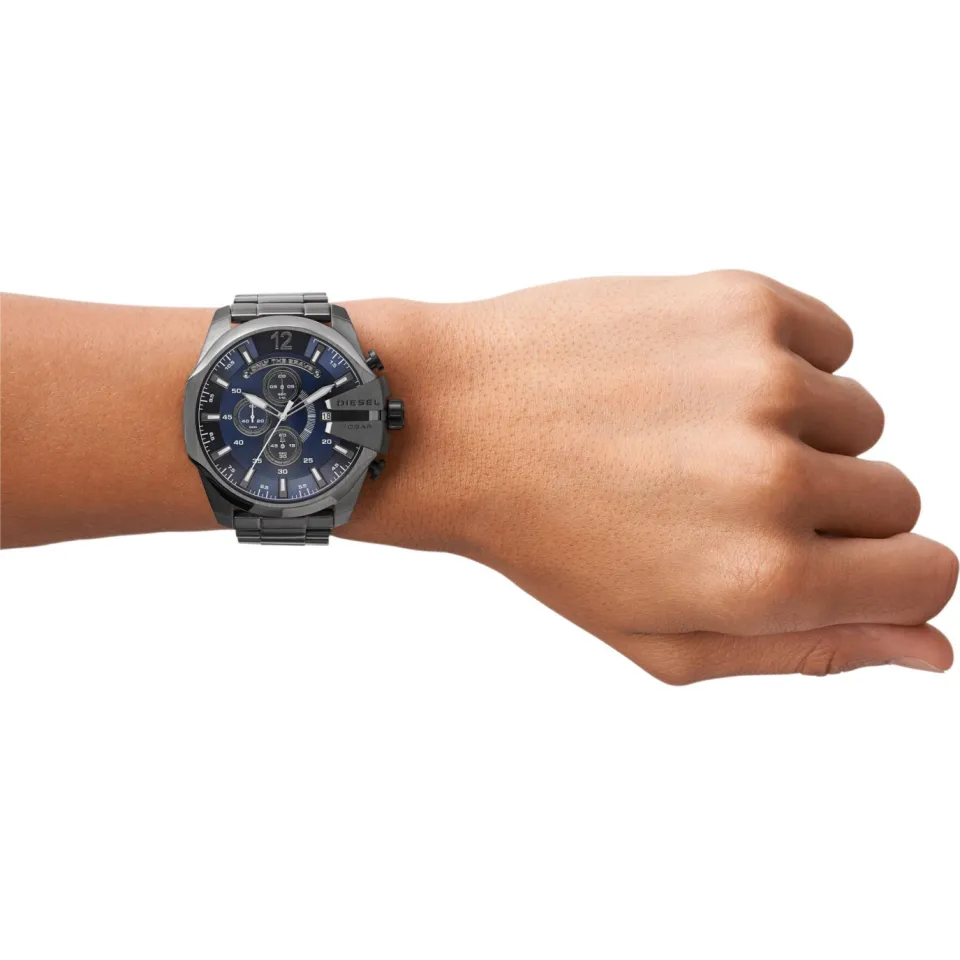 Diesel Mega Chief DZ4329 horloge grijs, foto 2
