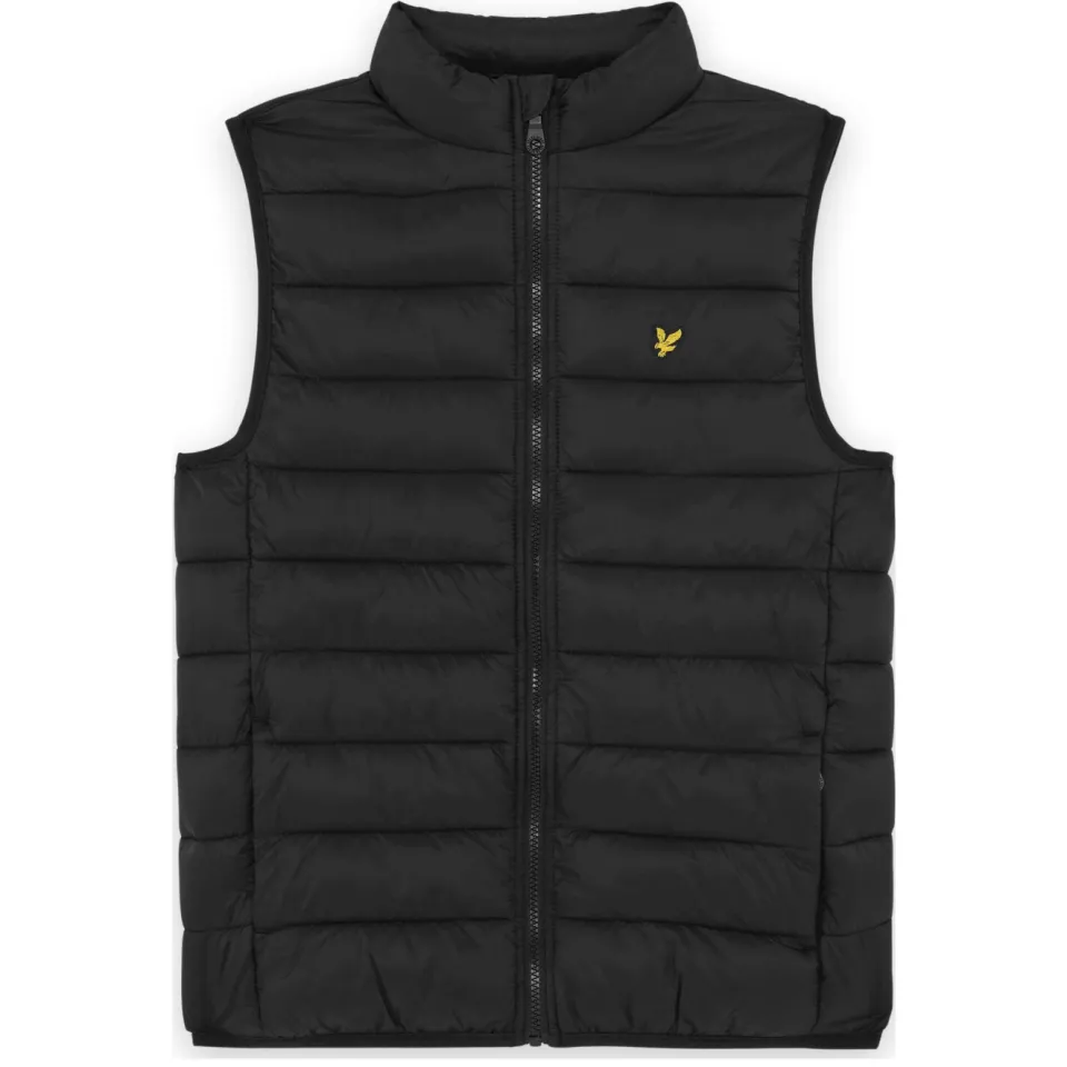 Lyle & Scott bodywarmer lente zwart, foto 2