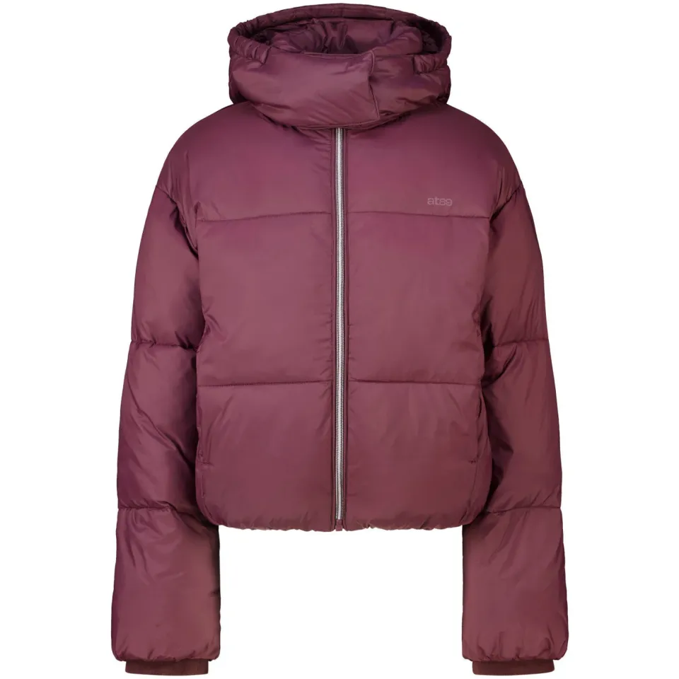 America Today Jill Jr winterjas bordeauxrood, foto 3