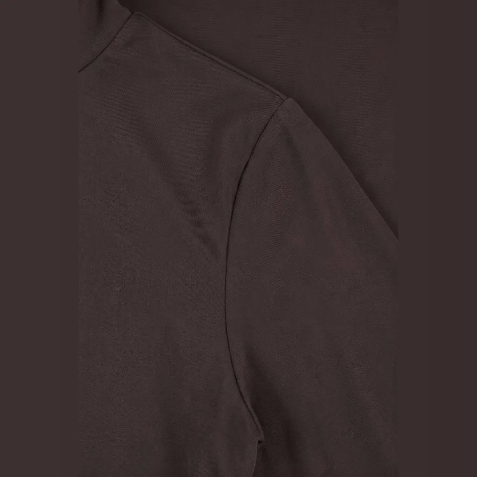 Notre-V Nv-inger longsleeve top bruin, foto 5