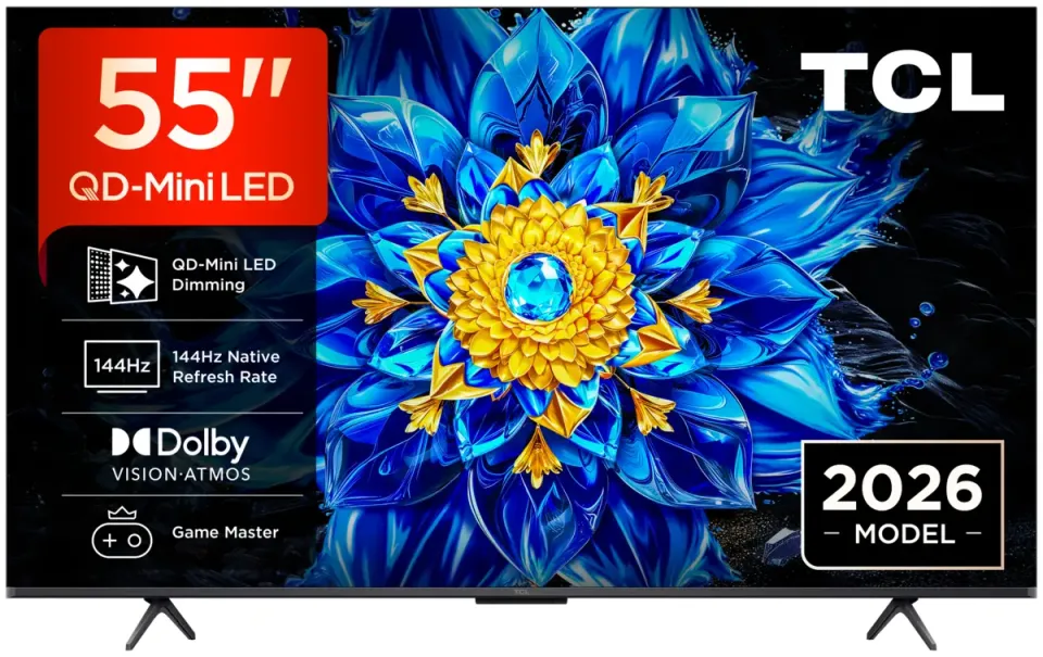 TCL 55QLED810L qled-tv zwart, foto 2