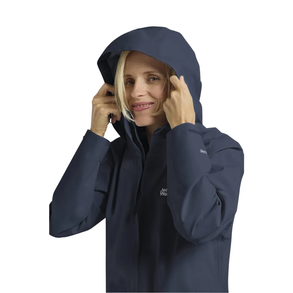 Jack Wolfskin outdoor jas - donkerblauw, foto 5
