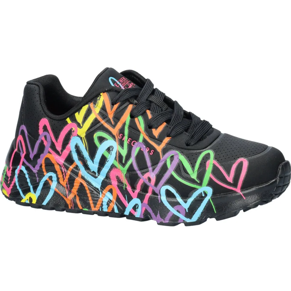 Skechers sneakers zwart/multi, foto 7