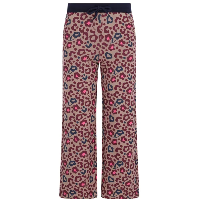 TYGO & vito casual broek met panterprint beige, foto 2