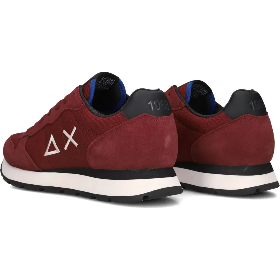 Sun68 Tom Solid lage sneakers bordeaux, foto 4