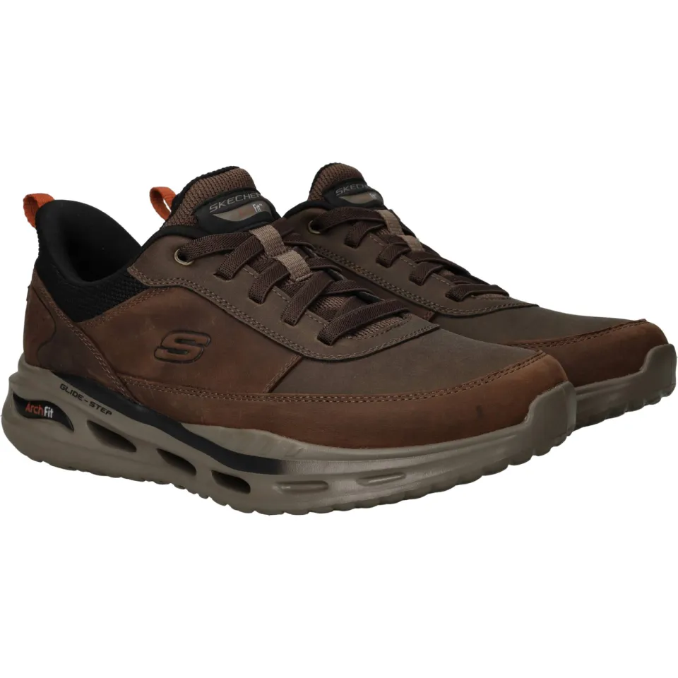 Skechers Slip-Ins Arch Fit Orvan instapper bruin, foto 2