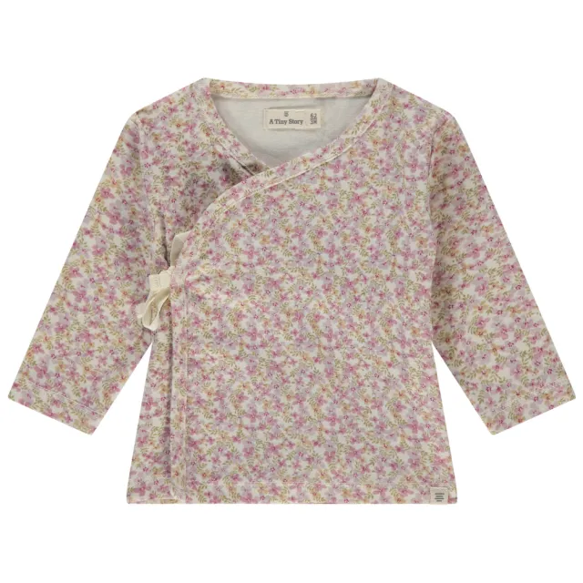 A Tiny Story gebloemde longsleeve roze, foto 2