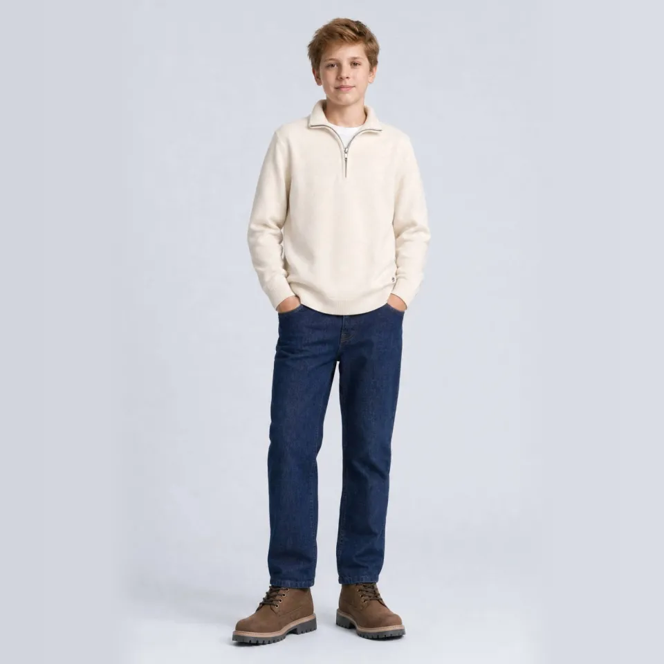 Petrol Industries pullover - crème, foto 4