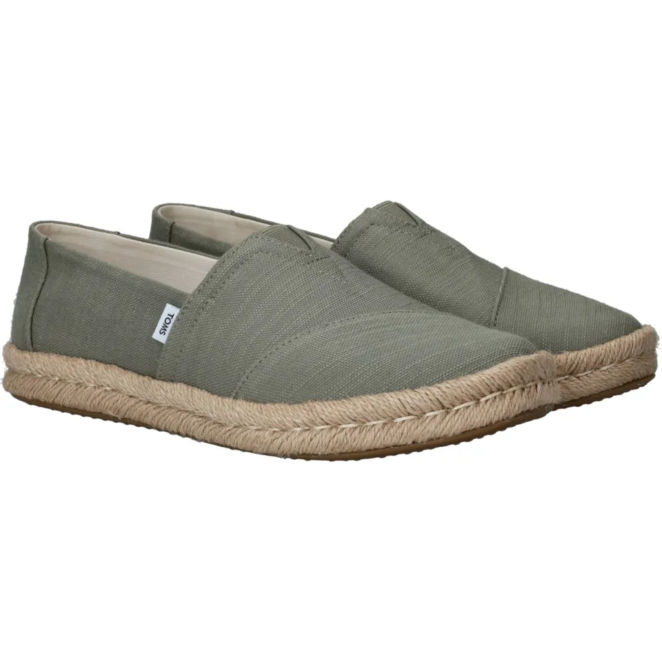 Toms Alpargata Rope 2.0 espadrille groen, foto 3