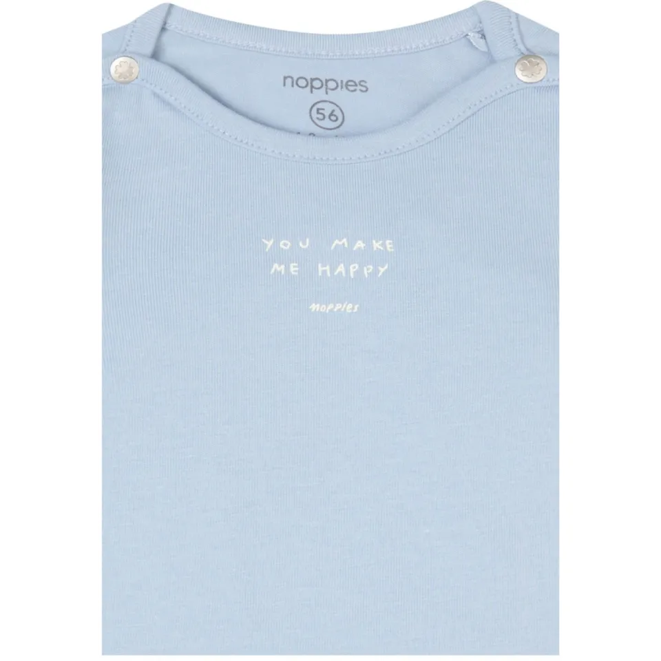 Noppies baby longsleeve lichtblauw, foto 4