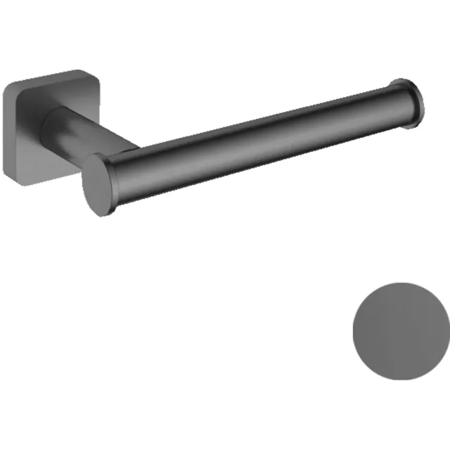 Hotbath Toiletrolhouder Hotbath Gal Geborsteld Gunmetal PVD