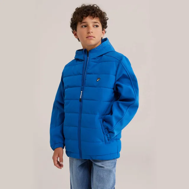WE Fashion softshell jas blauw Marineblauw