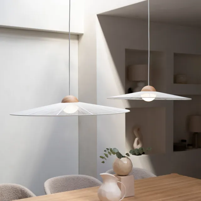 Zuiver Hanglamp 'Belle' 80cm, kleur Beige