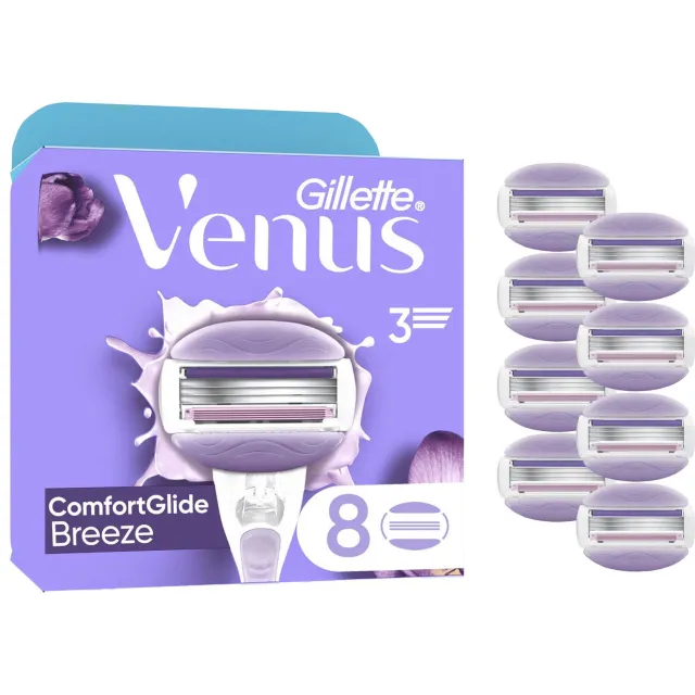 Gillette Venus ComfortGlide Breeze scheermesjes 8 stuks