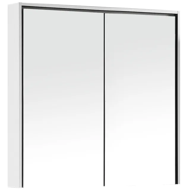 Differnz Providence spiegelkast 60x16x70 cm wit
