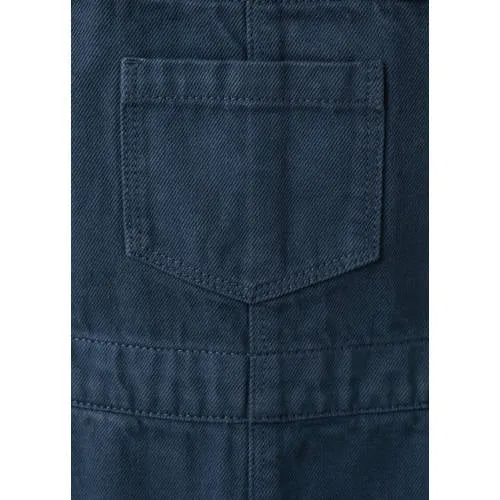 Mango denim tuinbroek donkerblauw, foto 5
