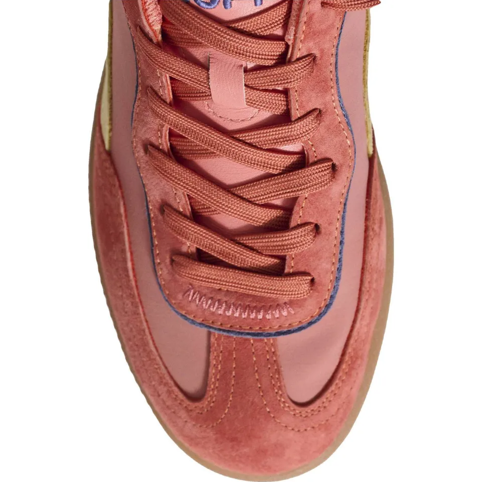 THE HOFF BRAND HOFF Park leren sneakers koraalroze/beige, foto 7
