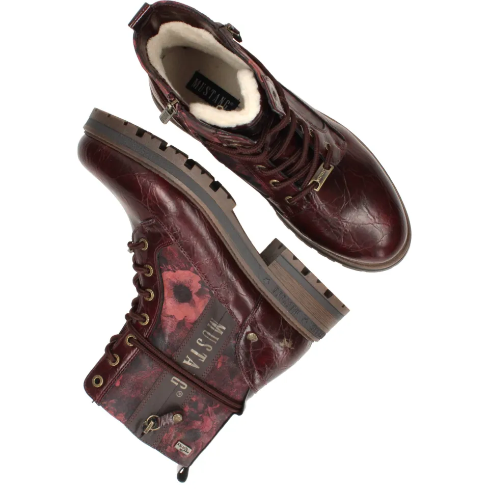 Mustang Veterboots Jongens Rood, foto 7